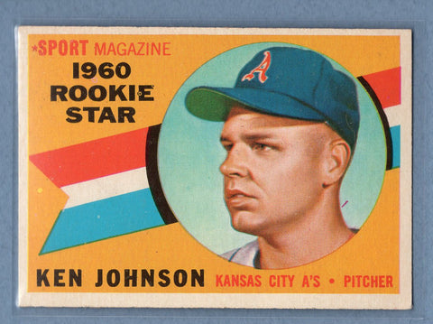 1960 Topps #135 Ken Johnson EX-MT  GO480