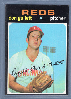 1971 Topps #124 Don Gullett  EX  GO747