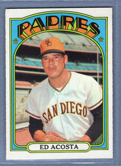 1972 Topps #123 Ed Acosta EX-MT   GO464