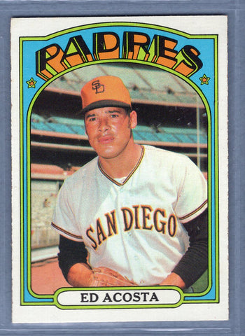 1972 Topps #123 Ed Acosta EX-MT   GO464