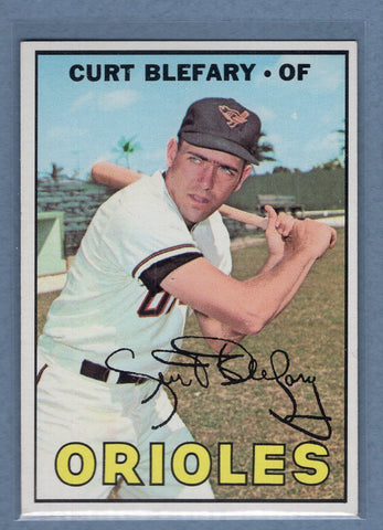 1967 Topps #180 Curt Blefary (c) EX-MT   GO340