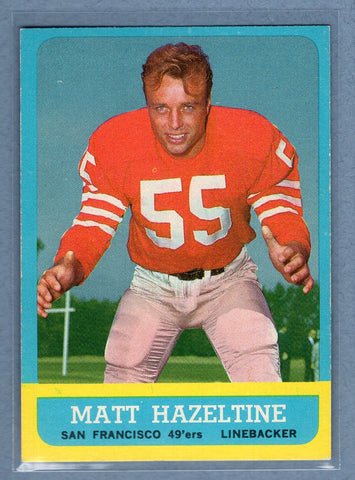 1963 Topps #142 Matt Hazeltine EX-MT  GO141