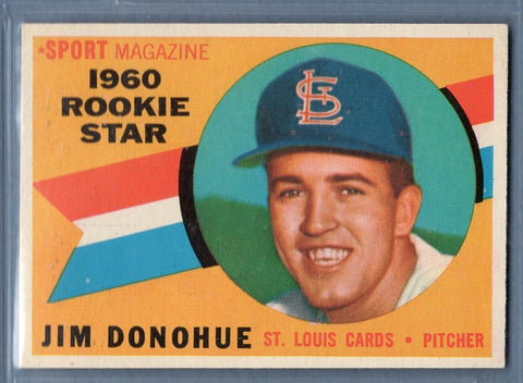 1960 Topps #124 Jim Donohue EX-MT  GO560