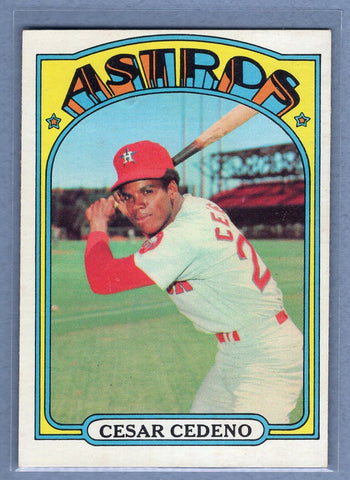 1972 Topps #65 Cesar Cedeno  EX-MT  GO315