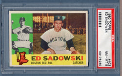 1960 Topps #403 Ed Sadowski (09175260) PSA 8