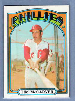 1972 Topps #139 Tim McCarver EX-MT  GO500