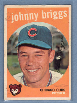 1959 Topps #177 Johnny Briggs (b) (st) VG   GO410