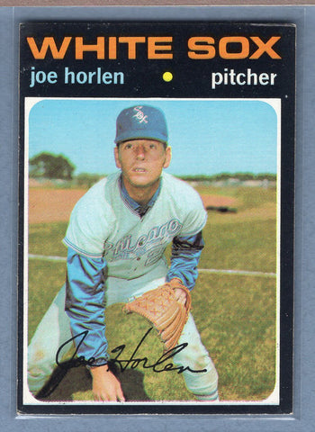 1971 Topps #345 Joe Horlen (a) EX  GO950