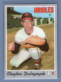 1970 Topps #319 Clayton Dalrymple  (g) EX-MT  GO200