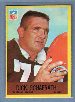 1967 Philadelphia #45 Dick Schafrath EX-MT   GO118