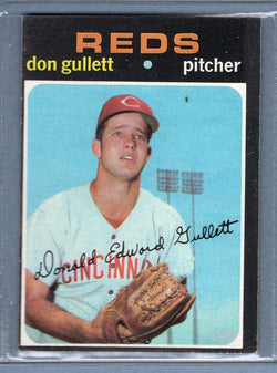 1971 Topps #124 Don Gullett  EX  SB1