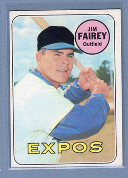 1969 Topps #117 Jim Fairey (a) EX-MT  GO602