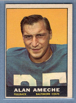 1961 Topps #3 Alan Ameche (b) EX   GO801