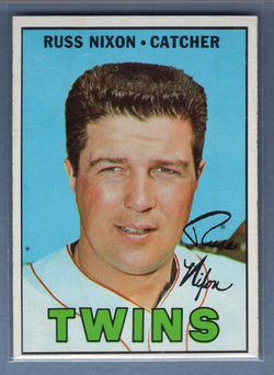 1967 Topps #446 Russ Nixon EX-MT  GO397