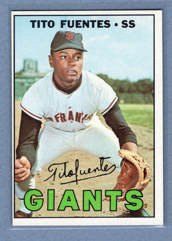 1967 Topps #177 Tito Fuentes EX-MT  GO390