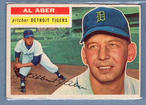 1956 Topps #317 Al Aber (GB) VG-EX   GO125