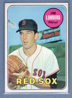 1969 Topps #109 Jim Lonborg(b) EX  GO850