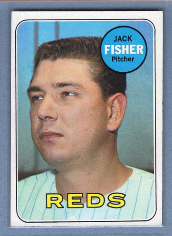 1969 Topps #318 Jack Fisher (b) EX  GO577