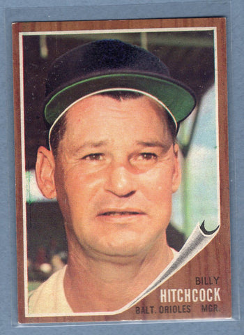 1962 Topps #121 Billy Hitchcock  EX  GO522