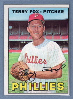 1967 Topps #181 Terry Fox (b) EX   GO340