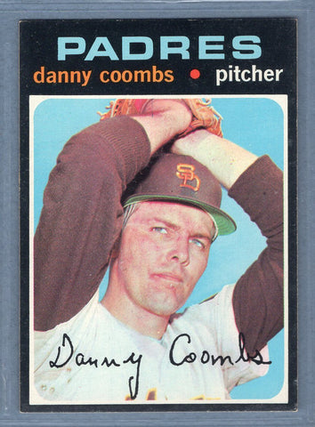 1971 Topps #126 Danny Coombs  EX  GO747