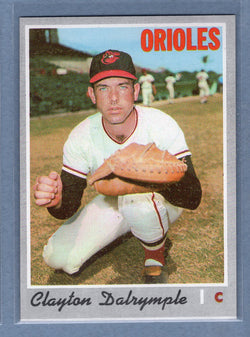 1970 Topps #319 Clayton Dalrymple  (h) EX-MT  GO200