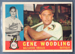 1960 Topps #190 Gene Woodling VG Set Break 1