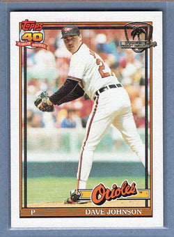 1991 Topps Desert Shield #163 Dave Johnson  NM  GO625