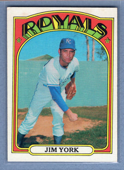 1972 Topps #68 Jim York  EX-MT  GO315