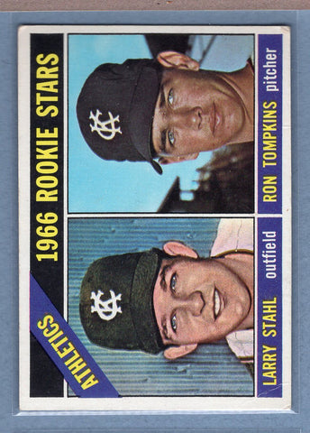 1966 Topps #107 Athletics Rookies (c) VG  GO470