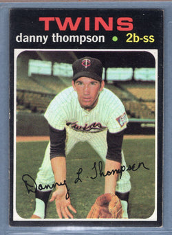1971 Topps #127 Danny Thompson  EX  GO747