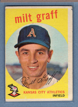 1959 Topps #182 Milt Graff (b) VG   GO410