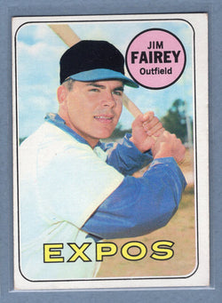 1969 Topps #117 Jim Fairey(b) EX  GO850