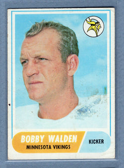 1968 Topps #54 Bobby Walden (b) (st) VG  GO801