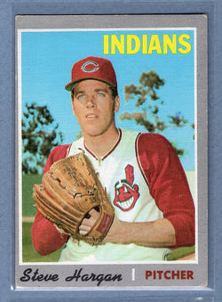 1970 Topps #136 Steve Hargan  EX  GO695
