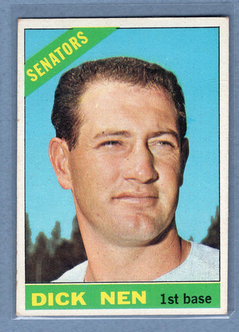 1966 Topps #149 Dick Nen G-VG  GO300