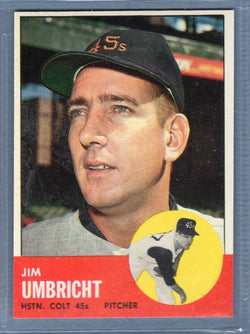 1963 Topps #99 Jim Umbricht EX-MT  GO393