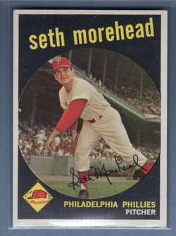 1959 Topps #253 Seth Morehead EX-MT High Grade Set Break B