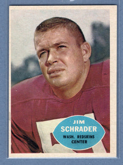 1960 Topps #128 Jim Schrader EX-MT  GO129