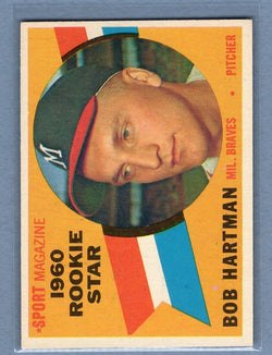 1960 Topps #129 Bob Hartman EX-MT   GO340