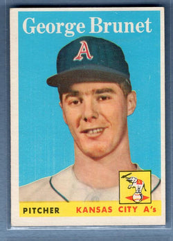 1958 Topps #139 George Brunet VG-EX     G0364