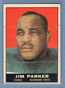 1961 Topps #6 Jim Parker (HOF)  VG  GO801