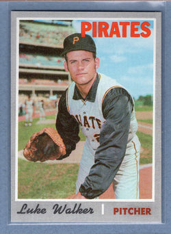 1970 Topps #322 Luke Walker  (b) EX-MT  GO200