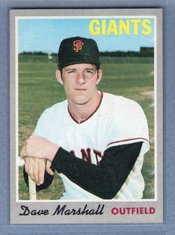 1970 Topps #58 Dave Marshall  (f) EX-MT  GO900