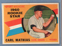 1960 Topps #139 Carl Mathias EX-MT  GO480