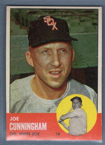1963 Topps #100 Joe Cunningham EX-MT  GO393
