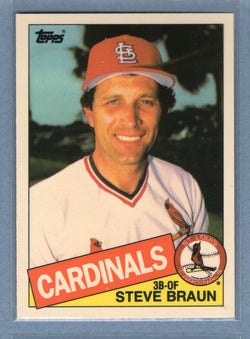1985 Topps Tiffany #152 Steve Braun NM