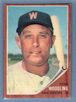 1962 Topps #125 Gene Woodling (st) VG  GO522