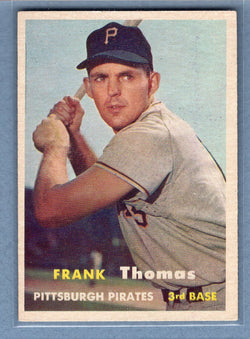1957 Topps #140 Frank Thomas (b) EX-MT   GO260