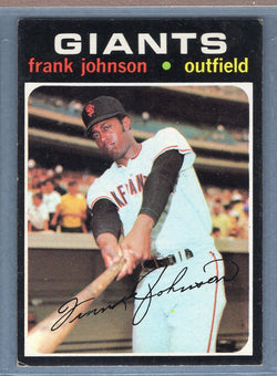 1971 Topps #128 Frank Johnson  EX  GO747